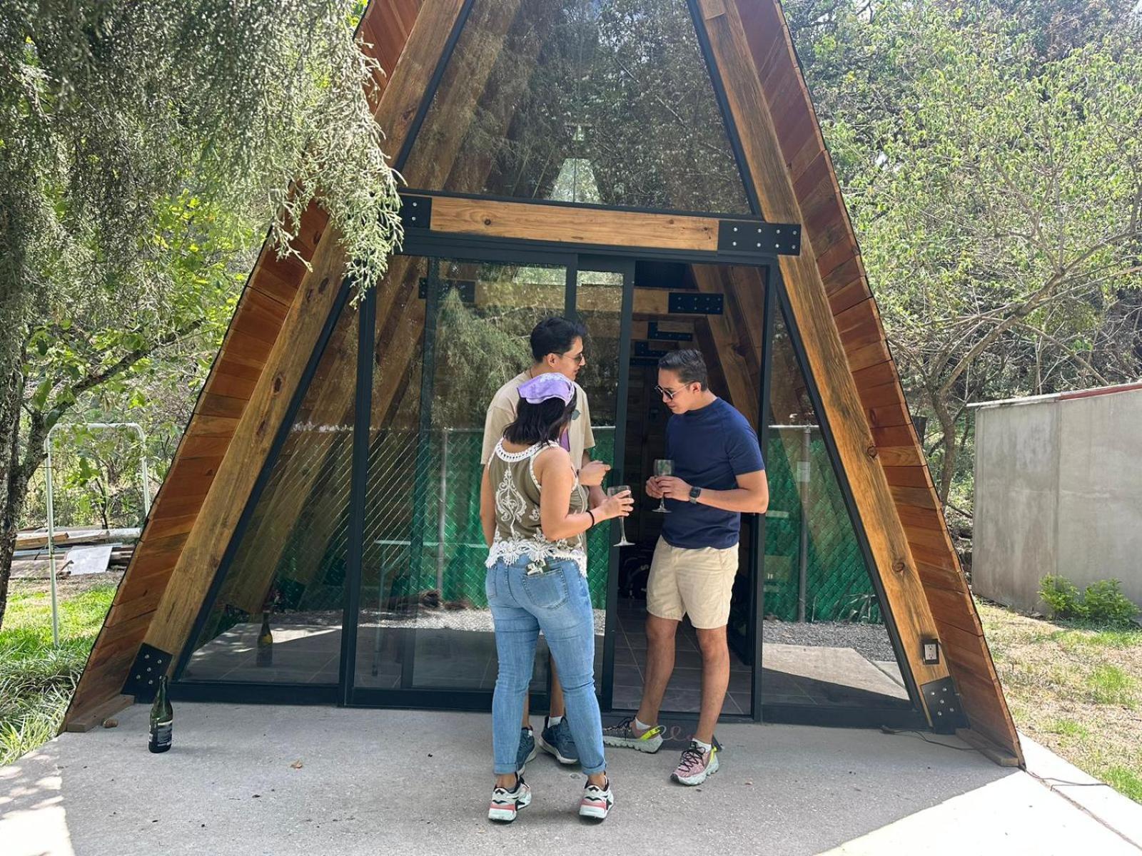 Cabanas Alpina, Romantica Y Acogedora A 10 Minutos Del Centro Tepoztlán Exterior foto